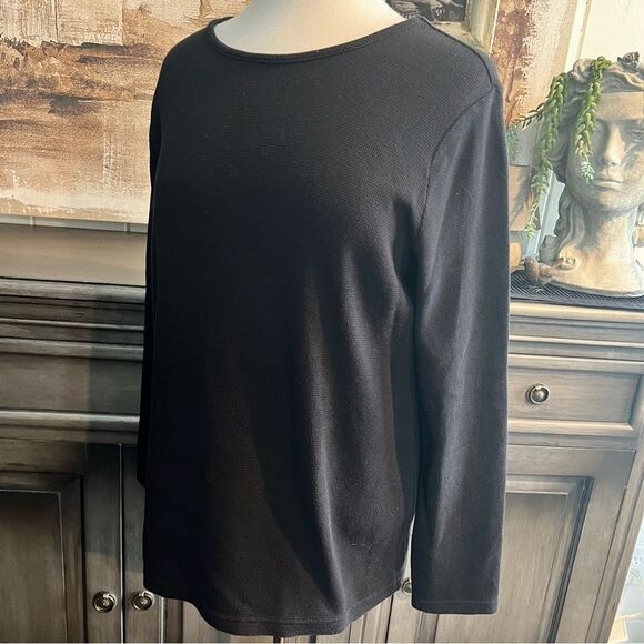 Cato Black Boxy Relaxed T-Shirt - Picture 3 of 5